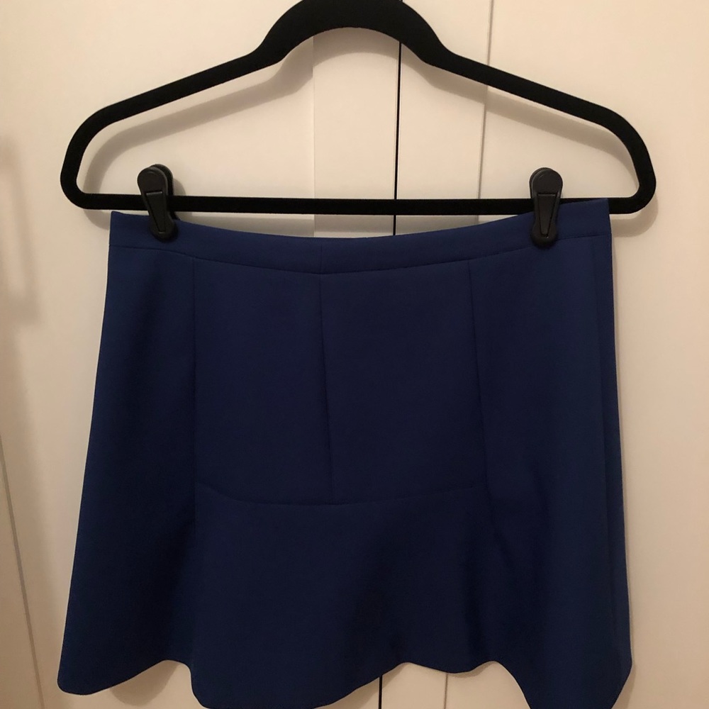 J Crew Blue Skirt
